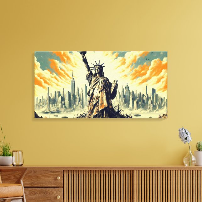 IMPRESSÃO EM TELA ESPERANÇA PADRÃO 6 (Insitu(Sala de estar))