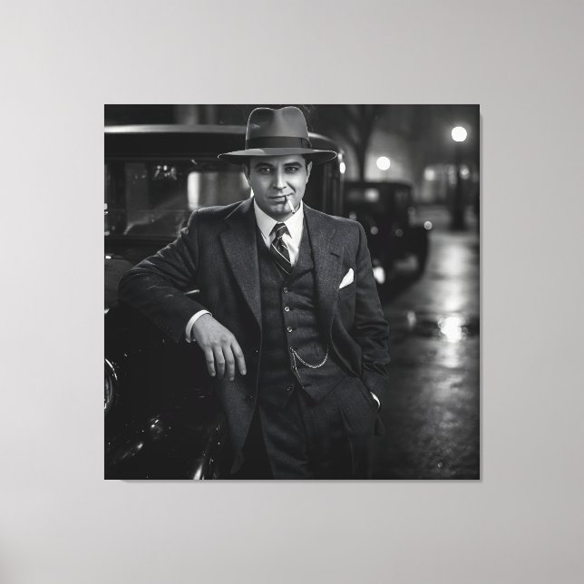 Impressão Em Tela Esperando... 1920 de Natasha Us (Frente)