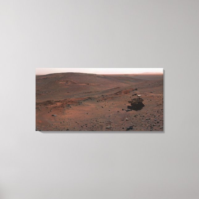 Impressão Em Tela Espírito de Exploração Mars (Frente)