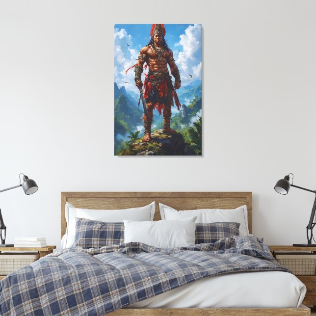 Impressão Em Tela Espírito do Nusantara (Insitu(Quarto))