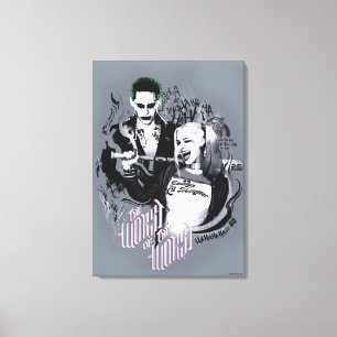 Impressão Em Tela Esquadrão Suicida   O Pior dos Piores