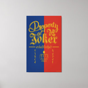 Impressão Em Tela Esquadrão Suicida Puddin Freaky