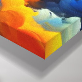 Impressão Em Tela Essência da arte Sunlight - Abstrato Sunflower Wal