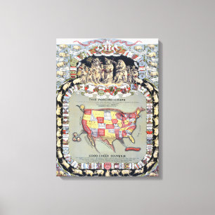 Impressão Em Tela ESTA PORCINEOGRAFIA, c1876