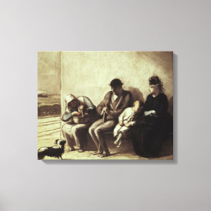 Impressão Em Tela Estação de comboio do Wayside