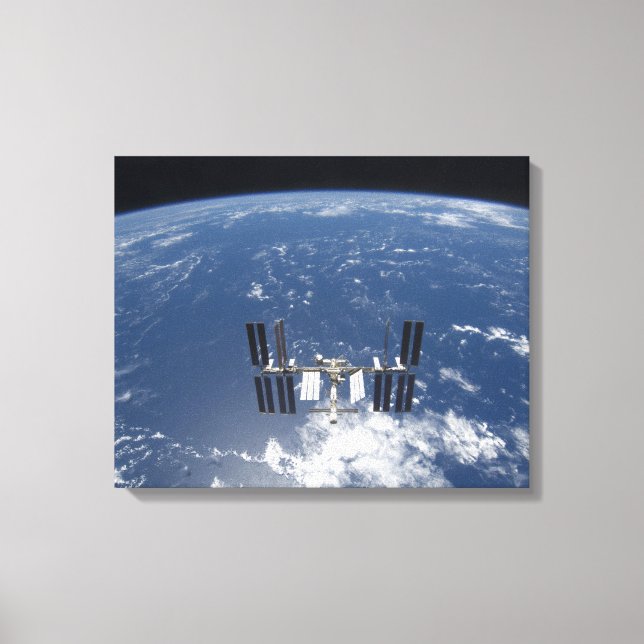 Impressão Em Tela Estação Espacial Internacional 17 (Frente)