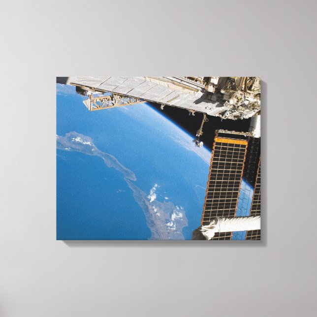 Impressão Em Tela Estação Espacial Internacional 27 (Frente)
