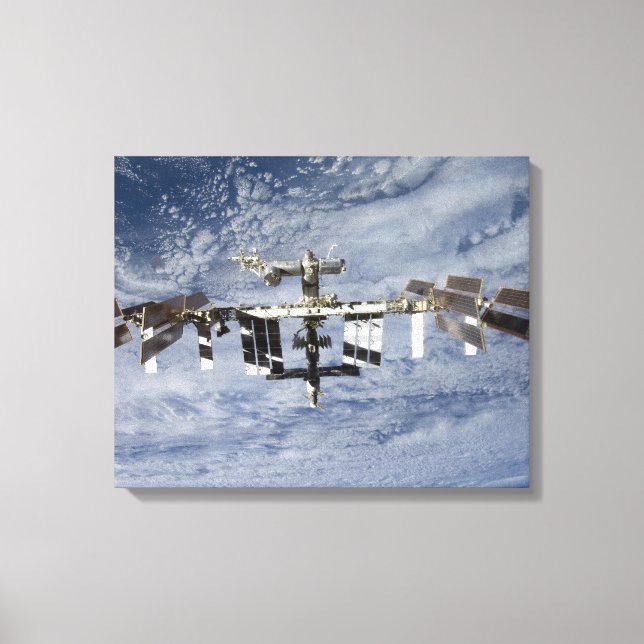 Impressão Em Tela Estação Espacial Internacional 28 (Frente)