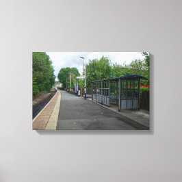 Impressão Em Tela Estação Ferroviária de Colne, Lancashire