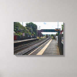 Impressão Em Tela Estação Ferroviária de Cottingley, Leeds