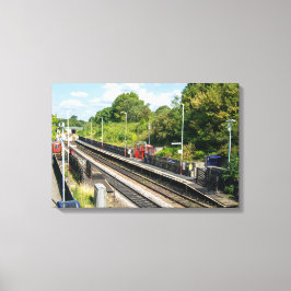 Impressão Em Tela Estação Ferroviária de Cottingley, Leeds