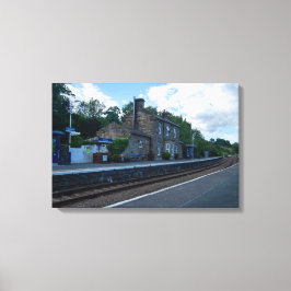 Impressão Em Tela Estação Ferroviária de Glaisdale