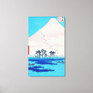 Impressão Em Tela Estação Yoshiwara 1855