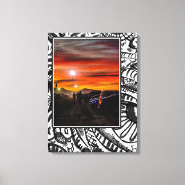 Impressão Em Tela Estacionamento em Dusk