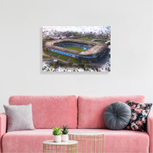 Estádio de Rugby de Edimburgo com a Bandeira da Es