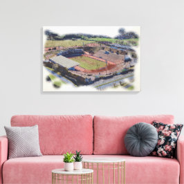 Impressão Em Tela Estádio Odsal, Bradford Aerial Art