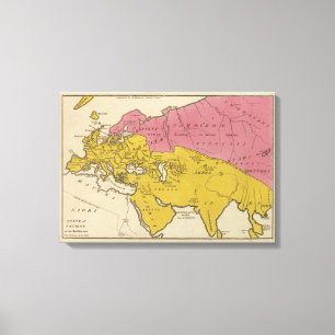 Impressão Em Tela Estado das Nações na era cristã