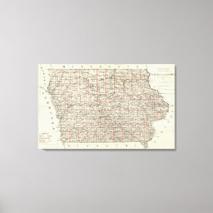 Impressão Em Tela Estado de Iowa