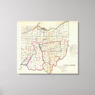 Impressão Em Tela Estado de Ohio