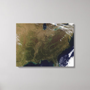 Impressão Em Tela Estados Unidos orientais