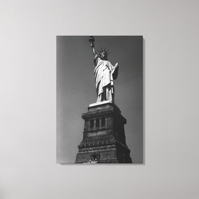 Impressão Em Tela Estátua da Liberdade (Frente)