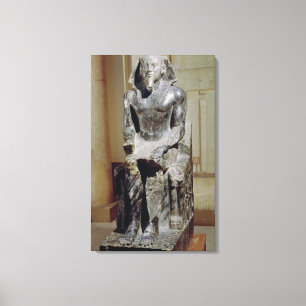 Impressão Em Tela Estátua de Khafre