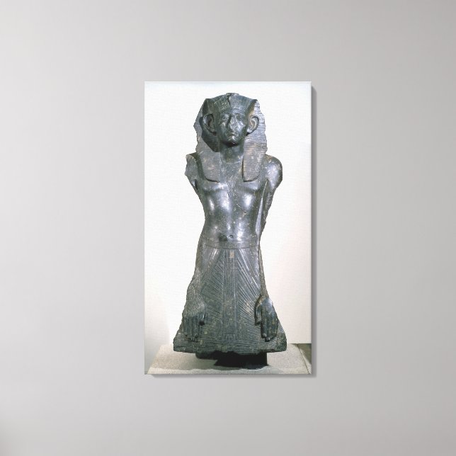 Impressão Em Tela Estátua de Sesostris III na meia-idade (Frente)