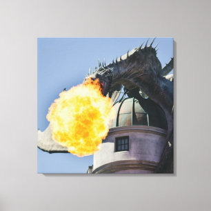 Impressão Em Tela Estátua do Dragão Respiratório