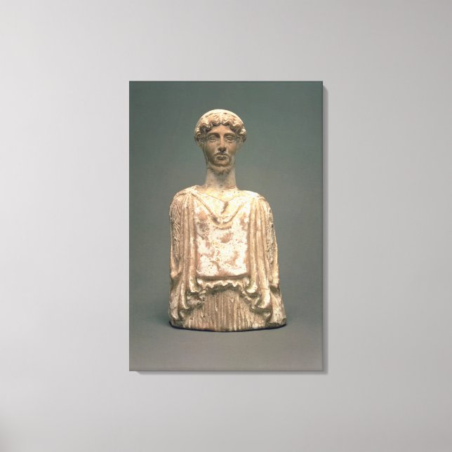Impressão Em Tela Estatueta de Persephone, Attic, c.500 BC (terracot (Front)