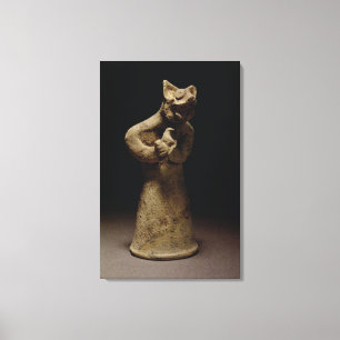 Impressão Em Tela Estatueta de um demónio Leão-Dirigido,