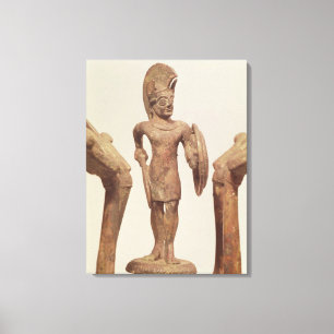 Impressão Em Tela Estatueta de um guerreiro, c.490 BC