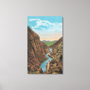 Impressão Em Tela Estes Park, CO - Vista do Big Thompson Canon