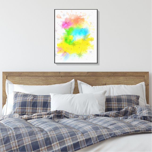 Impressão em Tela Esticada (Insitu(Quarto))