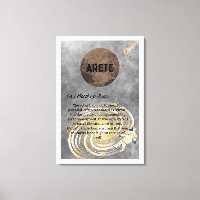 Impressão em Tela Esticada Arete (Frente)