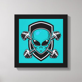 Impressão em Tela Esticada de Academia de Alien Ve