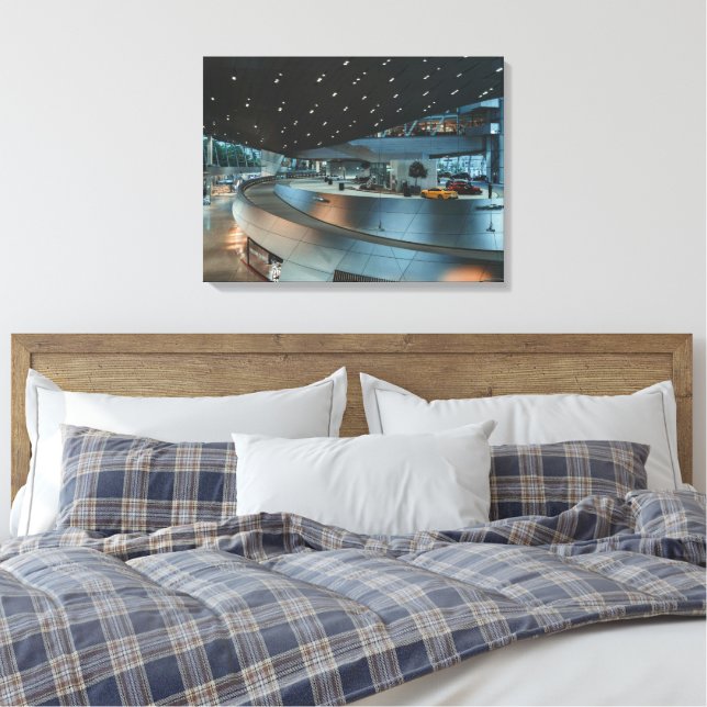Impressão em Tela Esticada de Carros de Luxo (Insitu(Quarto))