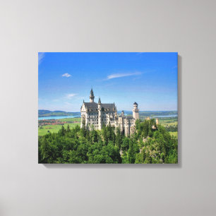 Impressão em Tela Esticada do Castelo de Neuschwan