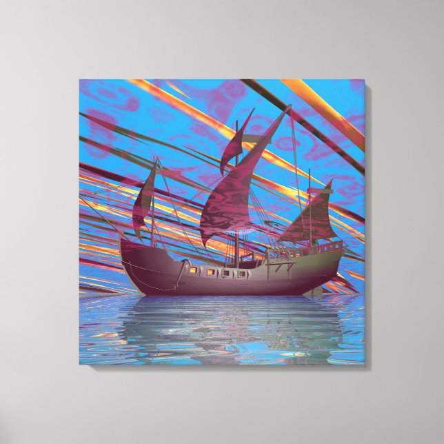 Impressão em Tela Esticada Mary Celeste (Frente)
