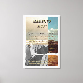 Impressão em Tela Esticada Memento Mori