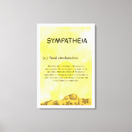 Impressão em Tela Esticada Sympatheia