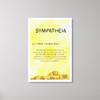 Impressão em Tela Esticada Sympatheia
