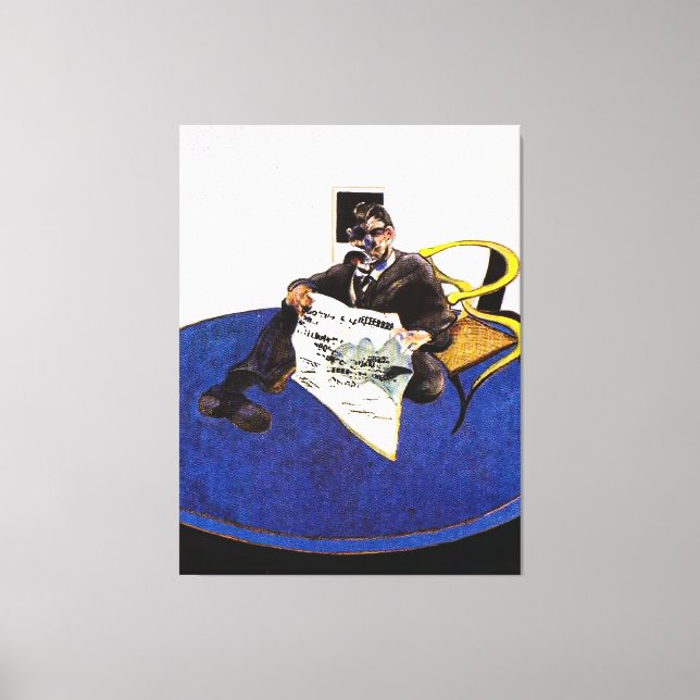 Impressão Em Tela estilo artístico de Francis Bacon (Frente)