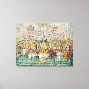 Impressão Em Tela estilo artístico de Paul Signac