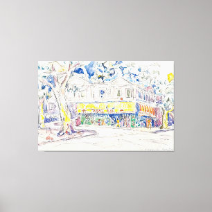 Impressão Em Tela estilo artístico de Paul Signac