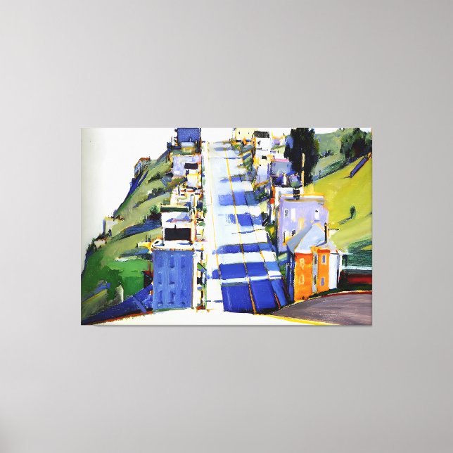 Impressão Em Tela estilo artístico de Wayne Thiebaud (Frente)