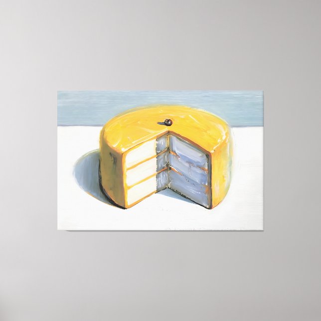 Impressão Em Tela estilo artístico de Wayne Thiebaud (Frente)