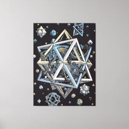Impressão Em Tela estilo de arte de MC Escher