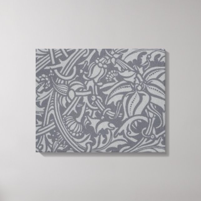 Impressão Em Tela Estilo Escocês do nó William Morris (Frente)