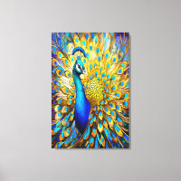 Estilo Nouveau de Peacock de Vidro Mestoso