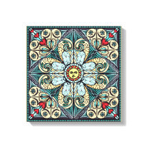 Estilo Vintage Sun Mandala